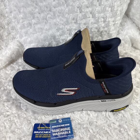 SKECHERS Hands Free Slip-Ins - Max Cushion Premier 2.0 Men’s 11 Worn Once - Picture 3 of 8